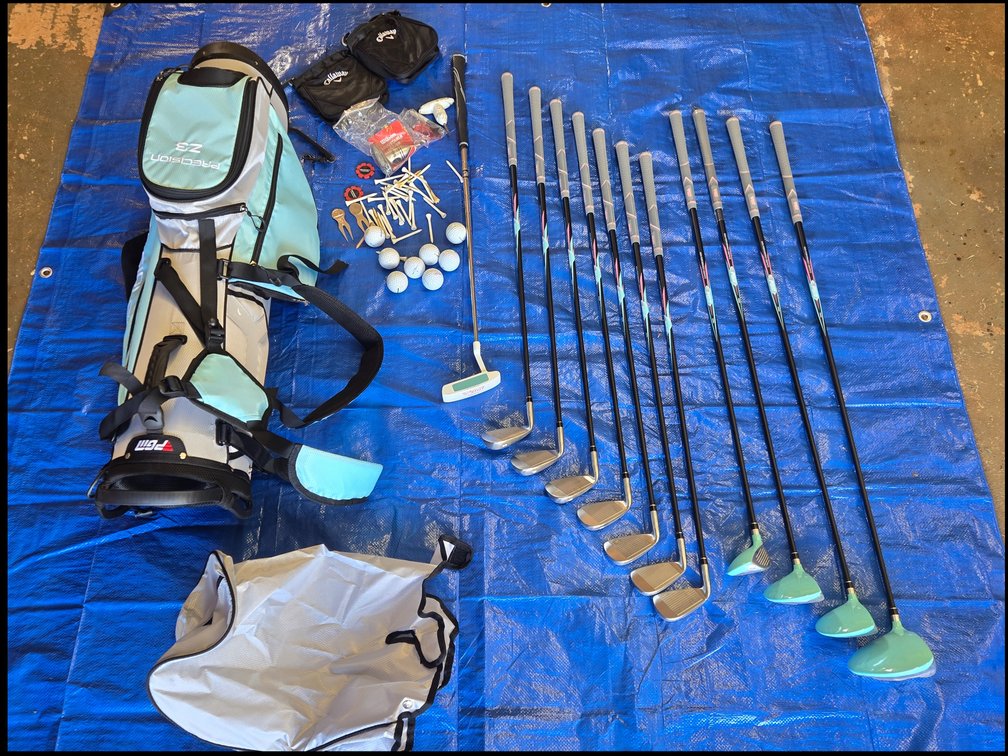 Women's PGM Golf Clubs and Bag