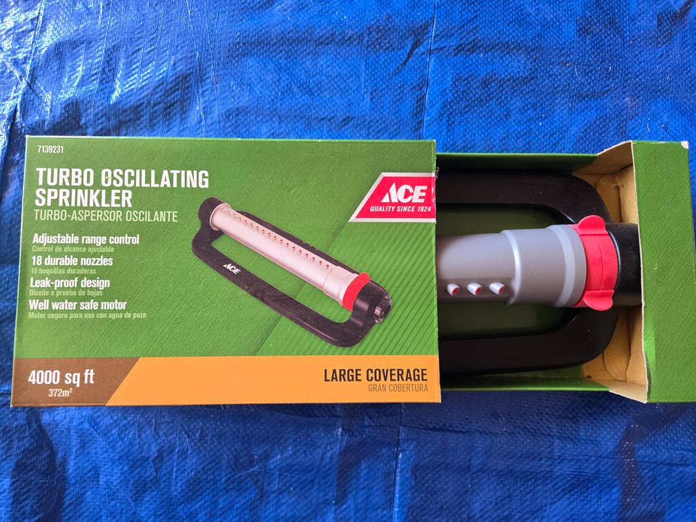 New Sprinkler & Hose Faucet Timer