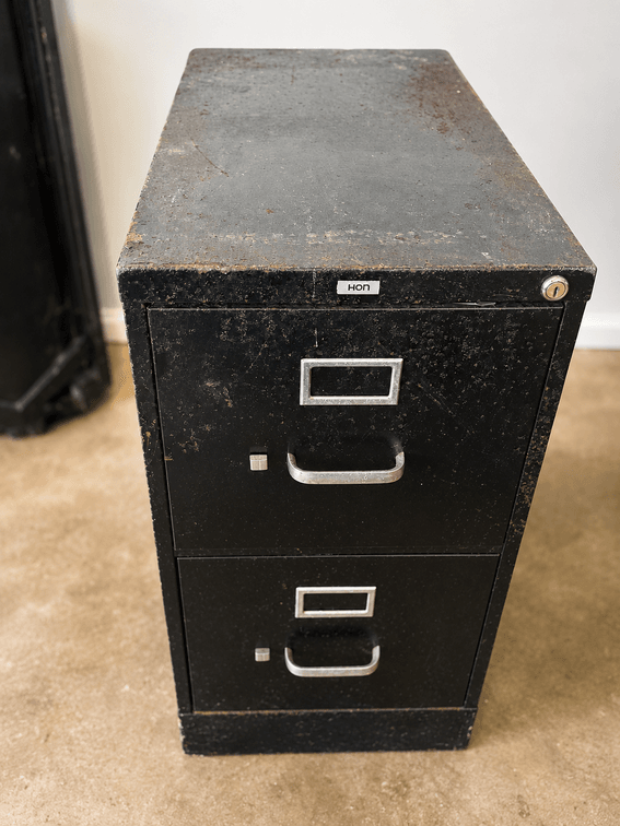 Vintage filing cabinet