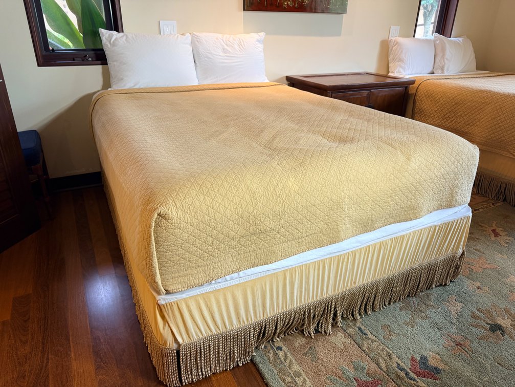 Full Size Sealy Posturepedic Mattress with Bedding and Frame