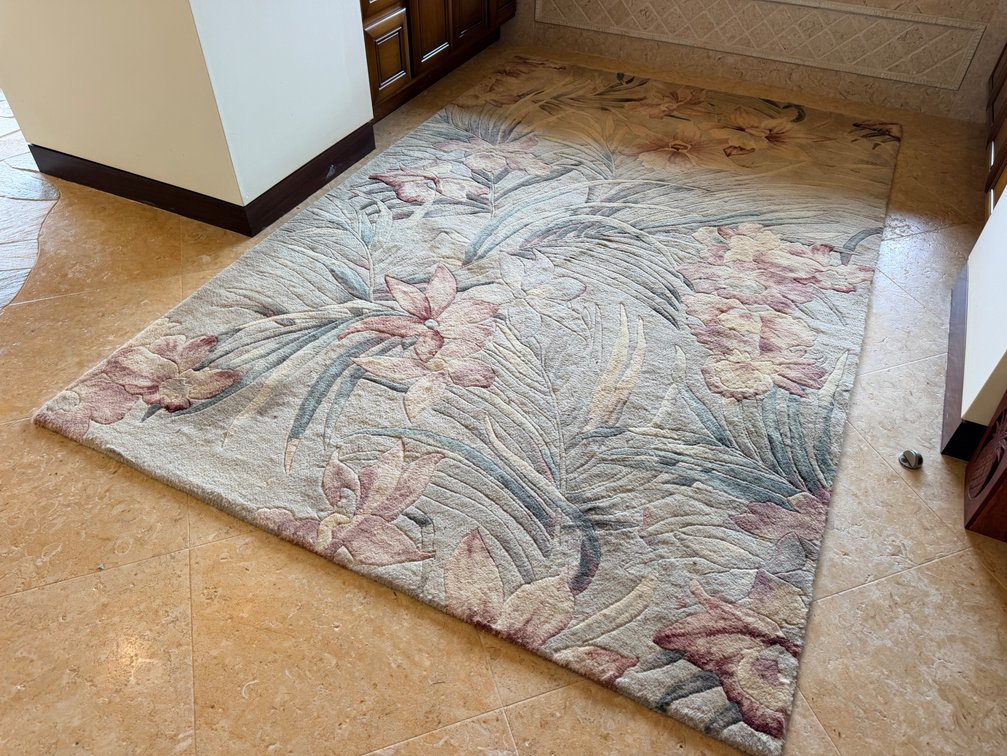 KAS Sparta Collection Hand-Tufted Wool Area Rug – 5'3" x 8'3"