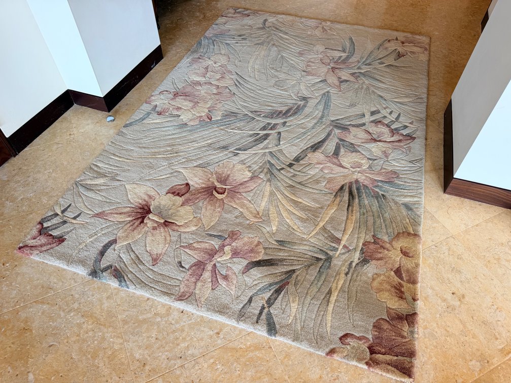 KAS Sparta Collection Hand-Tufted Wool Area Rug – 5'3" x 8'3"