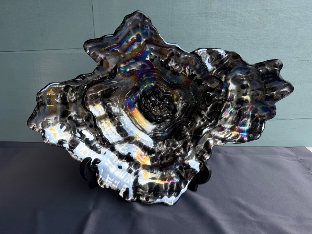 Iridescent Art Glass Bowl