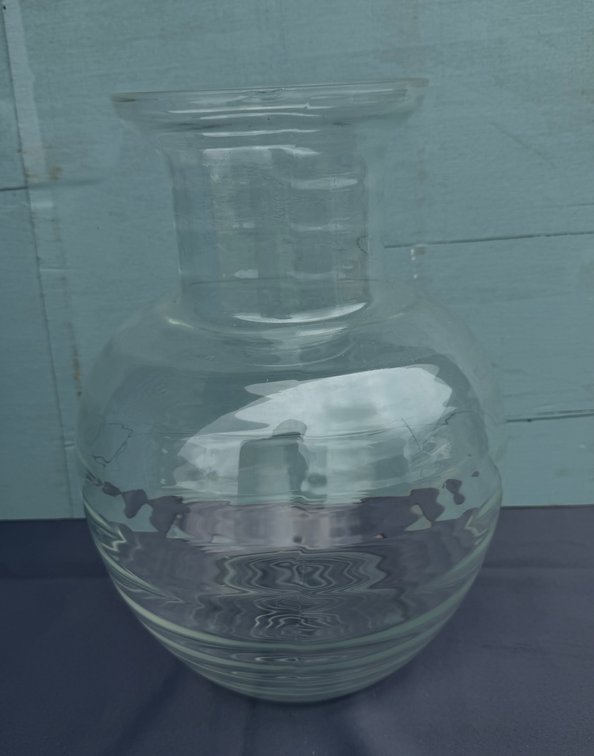 Glass Flared Rim Vase