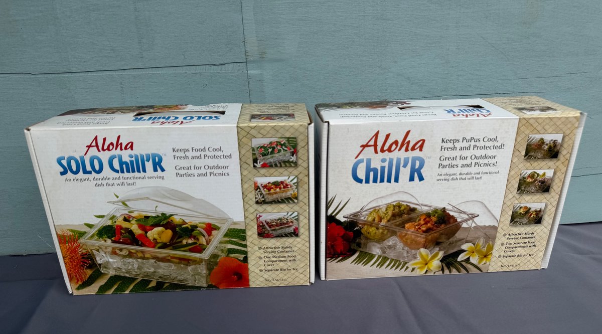 Aloha Chill’R Serving Dishes