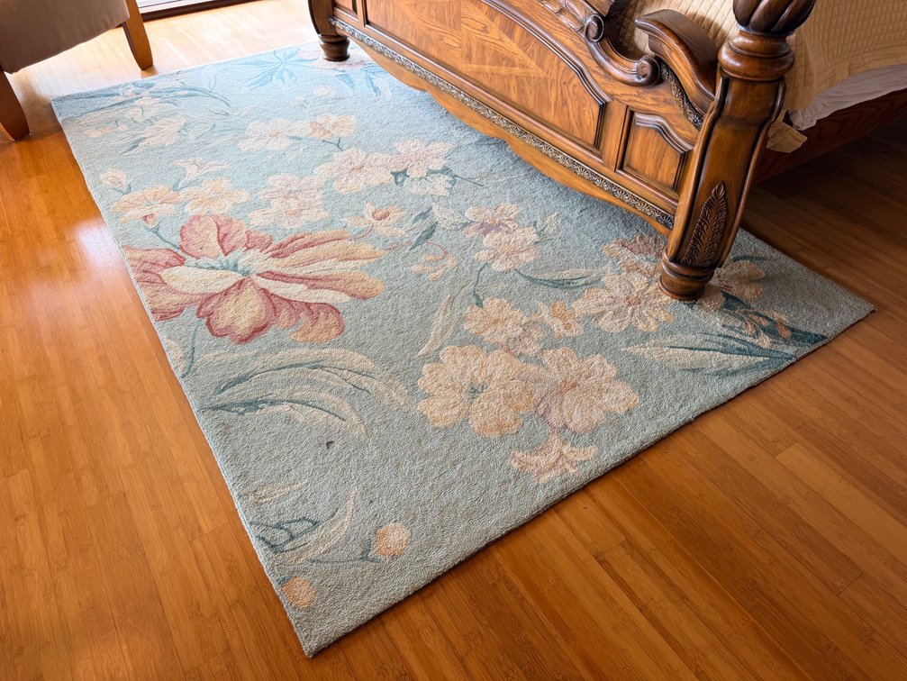 KAS Sparta Collection Hand-Tufted Wool Area Rug – 5'3" x 8'3"