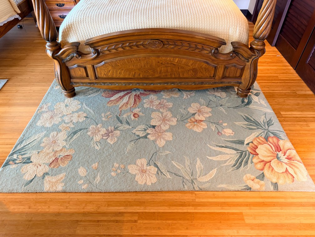 KAS Sparta Collection Hand-Tufted Wool Area Rug – 5'3" x 8'3"