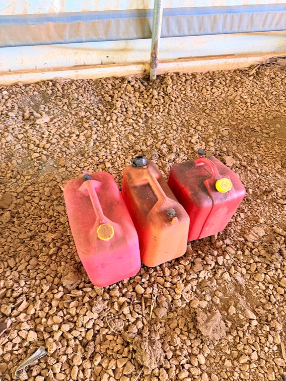 (X's 3) Portable Gasoline Fuel Containers