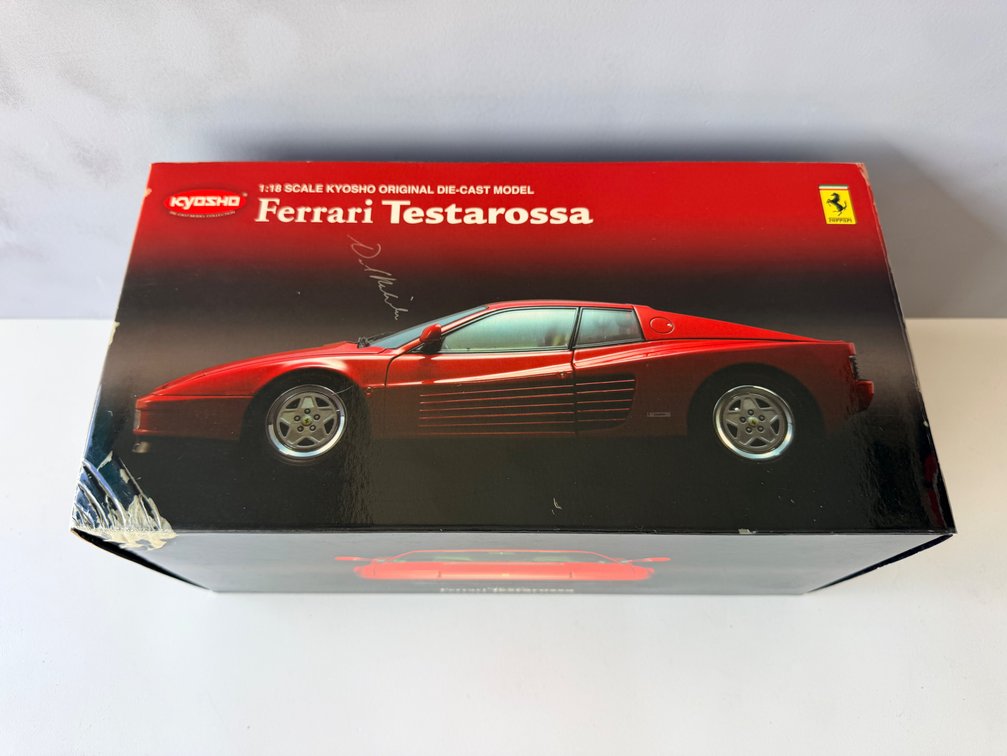 Kyosho Ferrari Testarossa 1:18 Scale Original Die-Cast Model