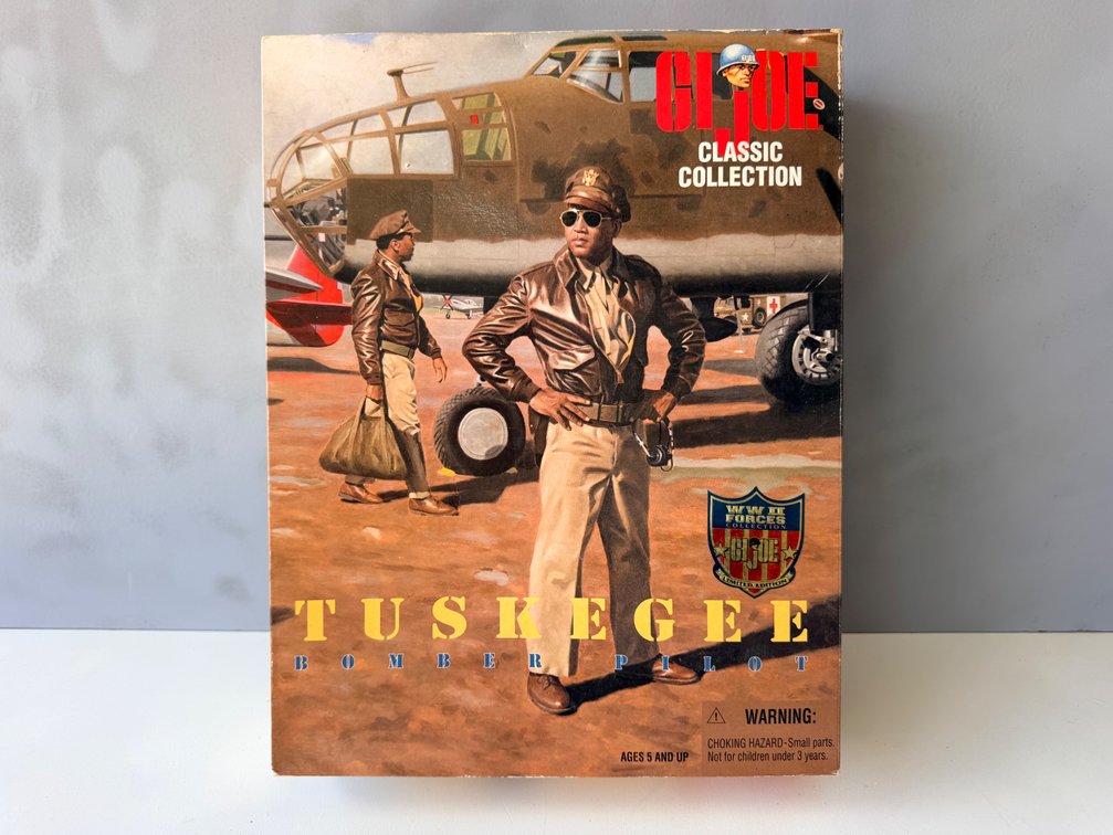 Hasbro G.I. Joe Classic Collection WWII Forces Tuskegee Bomber Pilot Limited Edition
