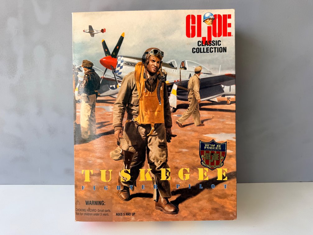 Hasbro G.I. Joe Classic Collection WWII Forces Tuskegee Fighter Pilot Limited Edition
