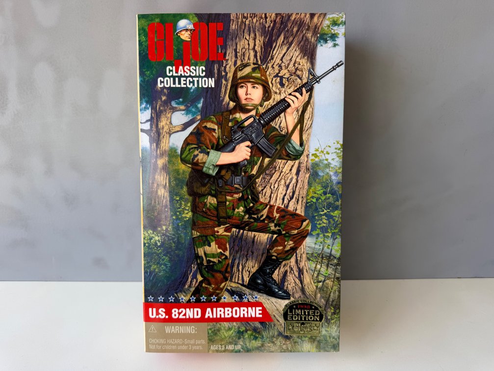 Hasbro G.I. Joe Classic Collection U.S. 82nd Airborne 1998 Limited Edition