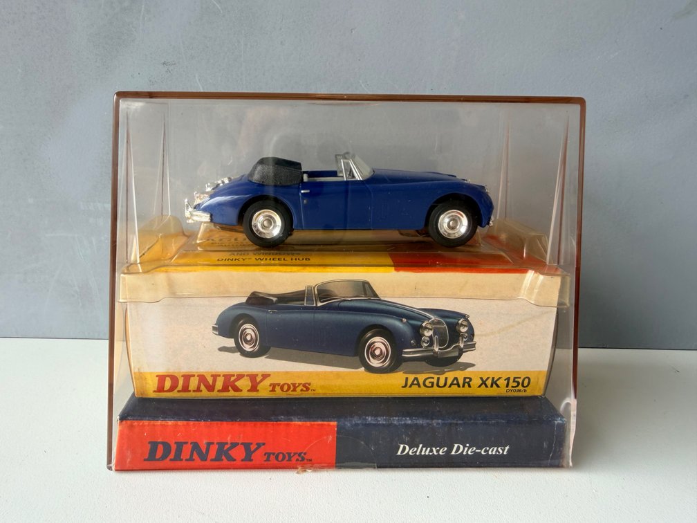 Dinky Toys Deluxe Die-Cast Jaguar XK150 Convertible Model DY036/B