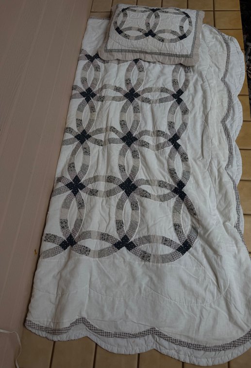 Comforter with Coordinating Pillow Sham