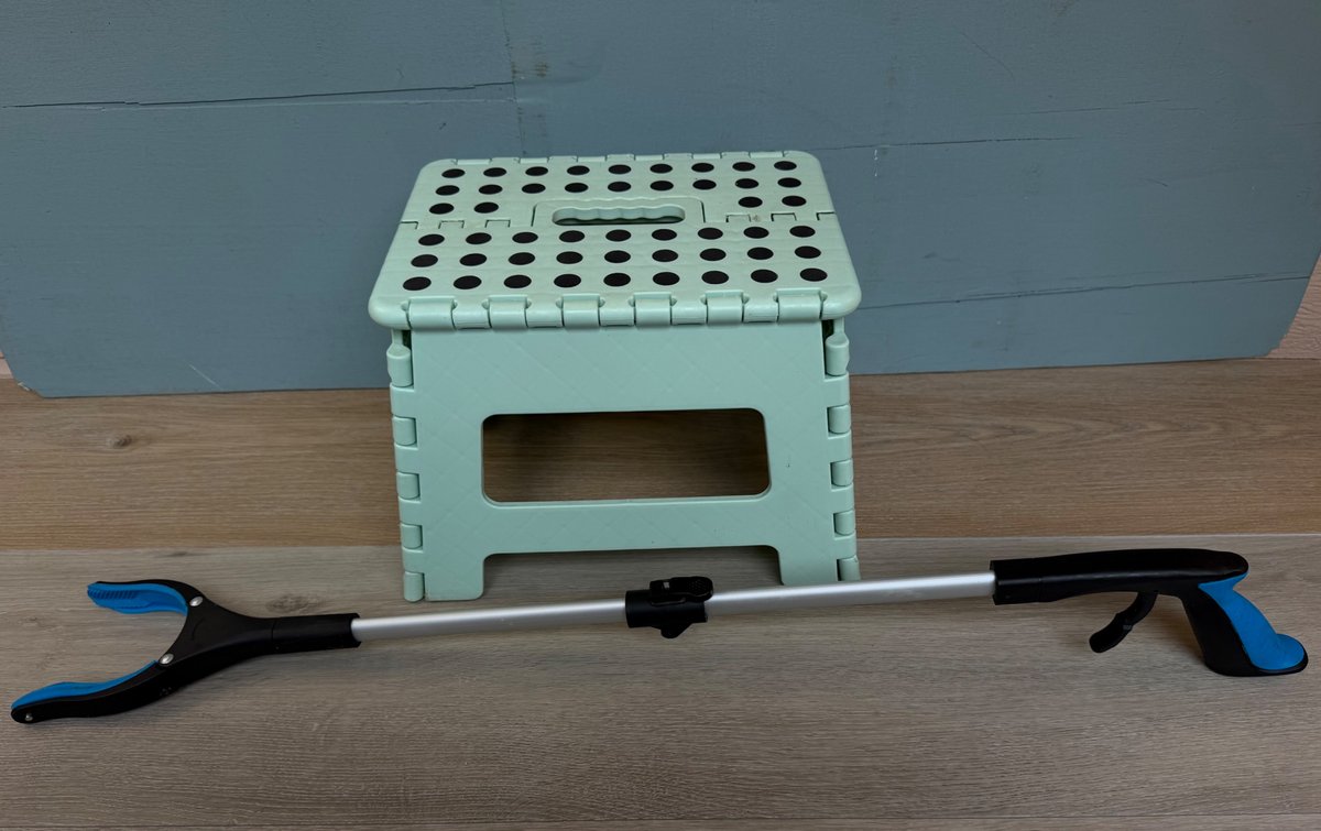 Step Stool and Grabber