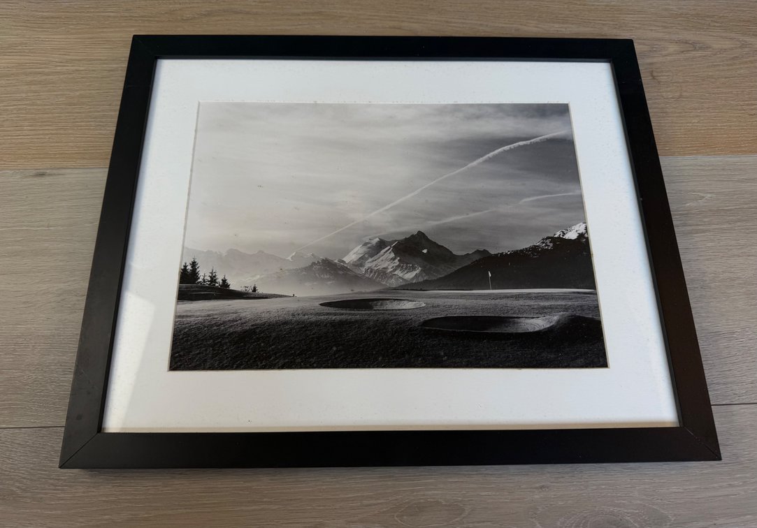 Framed Golf Landscape Art