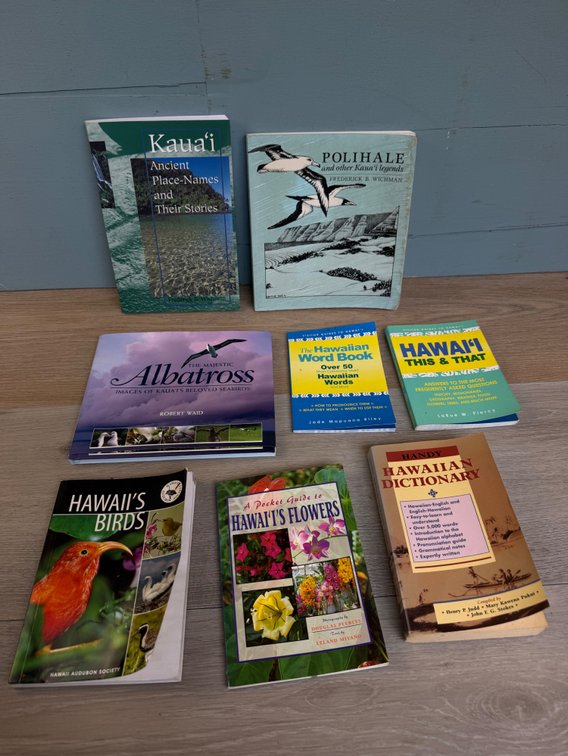 Collection of Hawaii Related Books