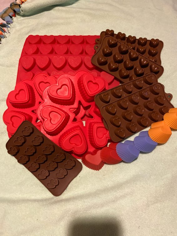 Silicone Heart Molds