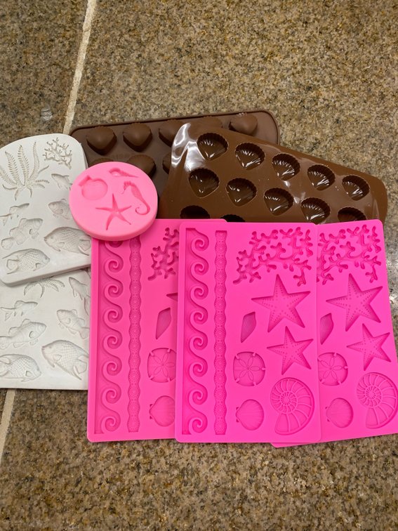 Silicone Ocean Molds