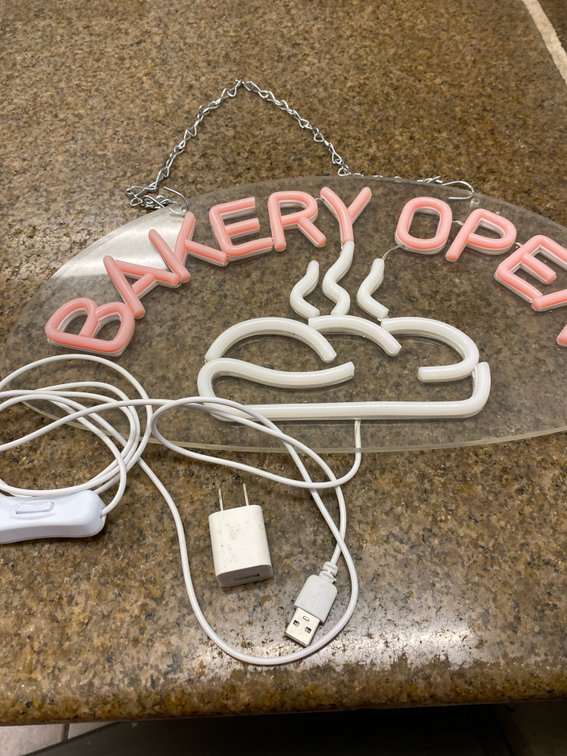 Bakery Open Sign