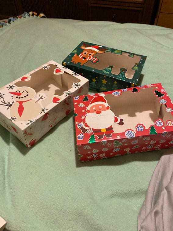 Christmas Window Treat Boxes