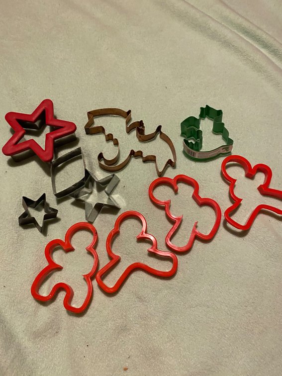 Various Cookie Cutters