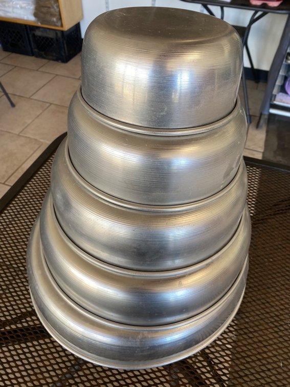 (X's 5) Tier Round Cake Pans