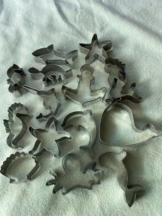 Ocean Themed Cookie Cutters