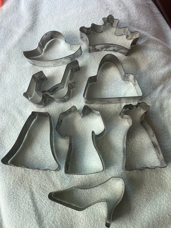 Large Princess Cookie Cutters