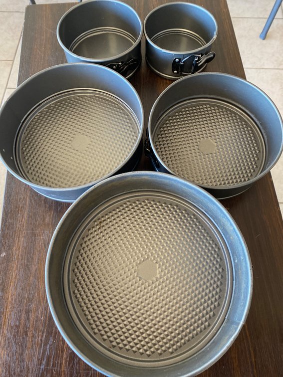 (X's 5) Piece Springform Pans