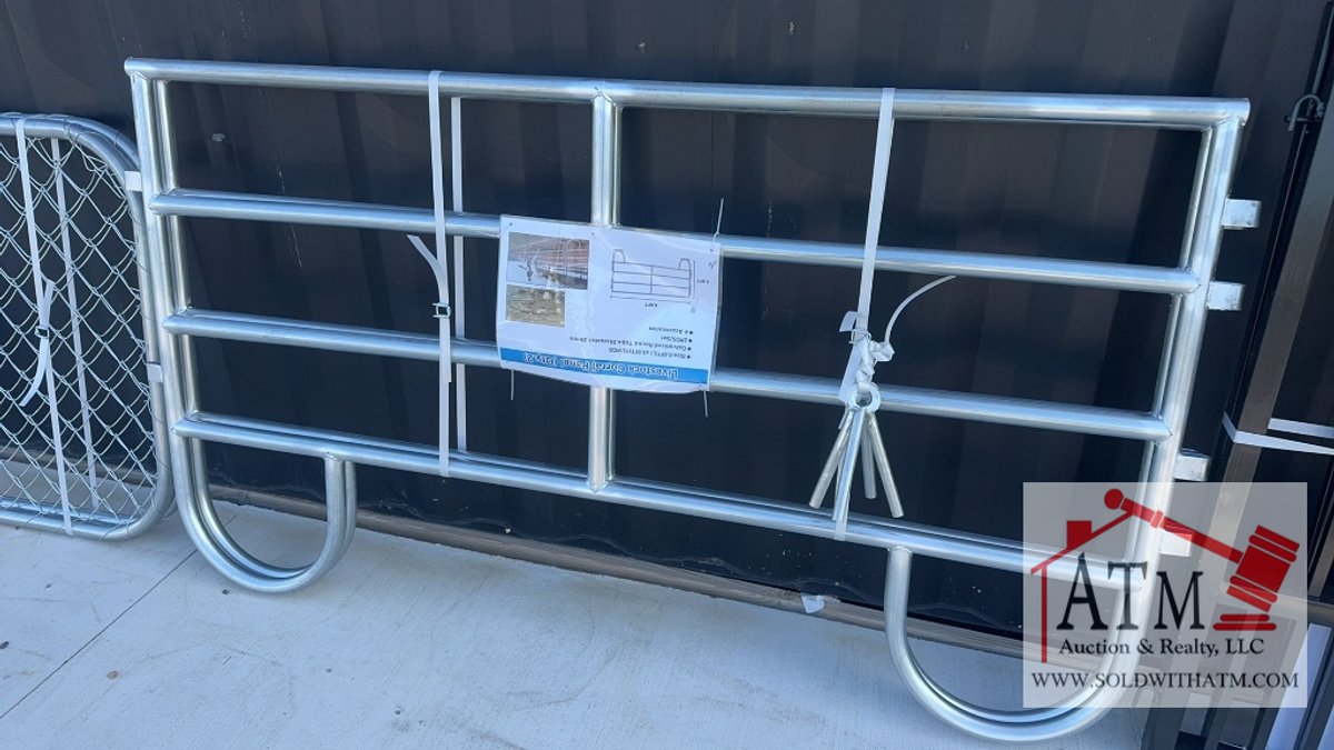(2) NEW Livestock Corral Panels