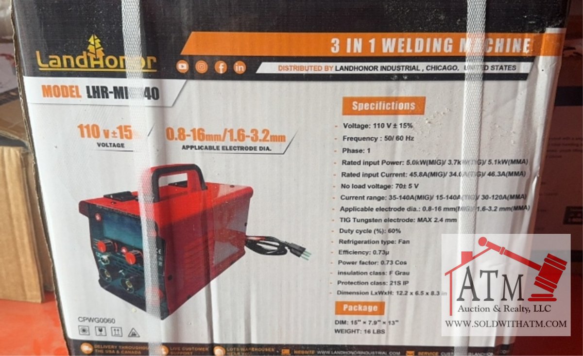 NEW LandHonor 3-in-1 Welder