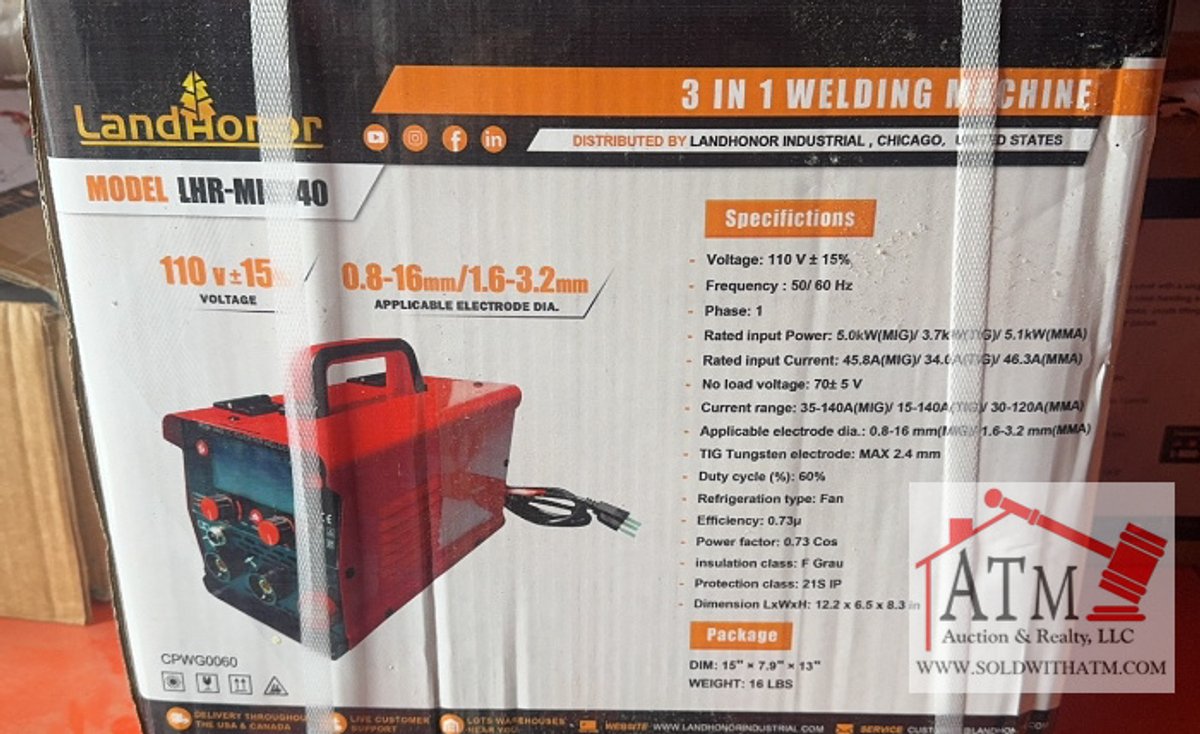 NEW LandHonor 3-in-1 Welder