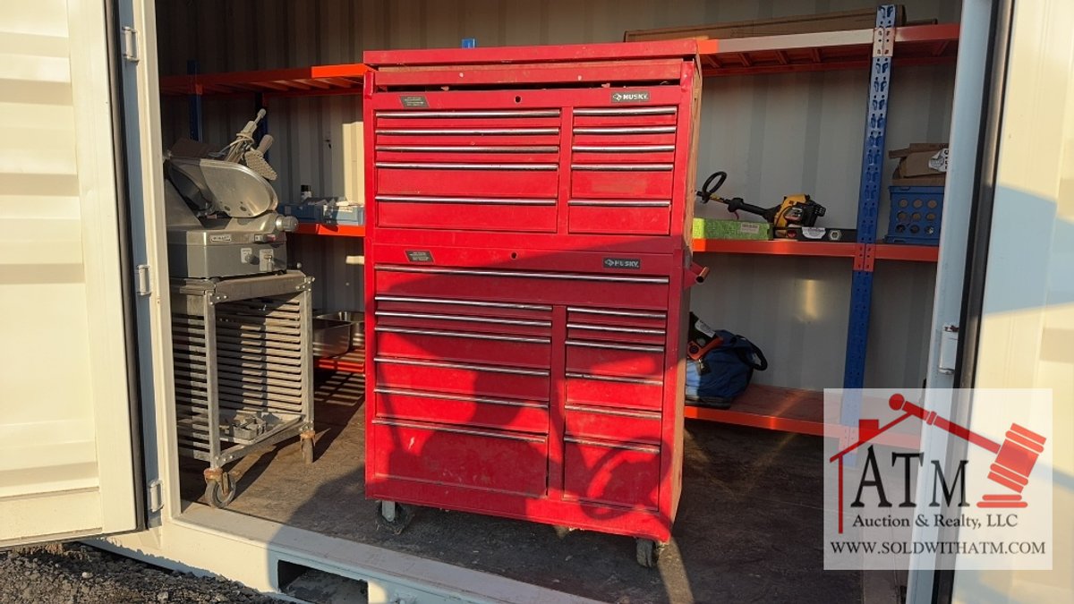 Husky Tool Box w/ Tools