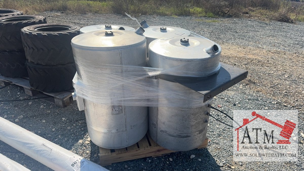 (4) 50 Gallon Aluminum Tanks