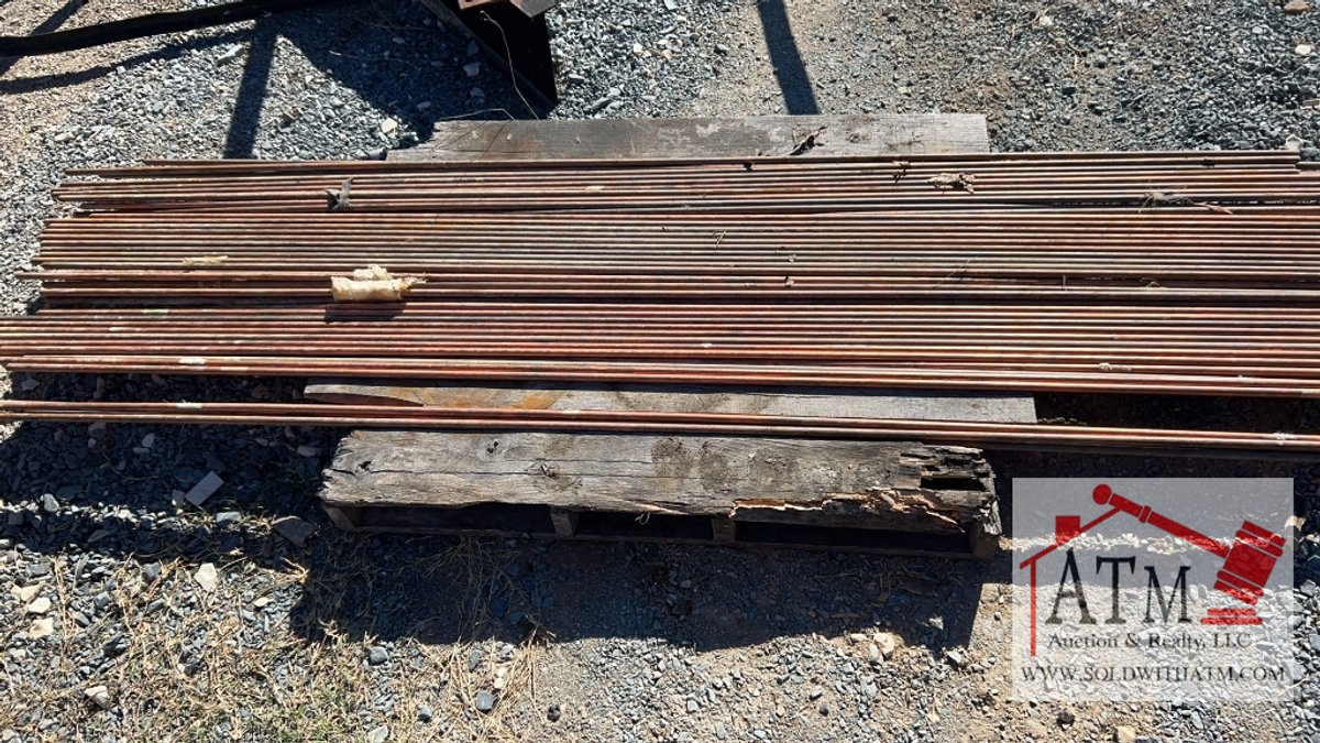 (25) Copper-clad Grounding Rods