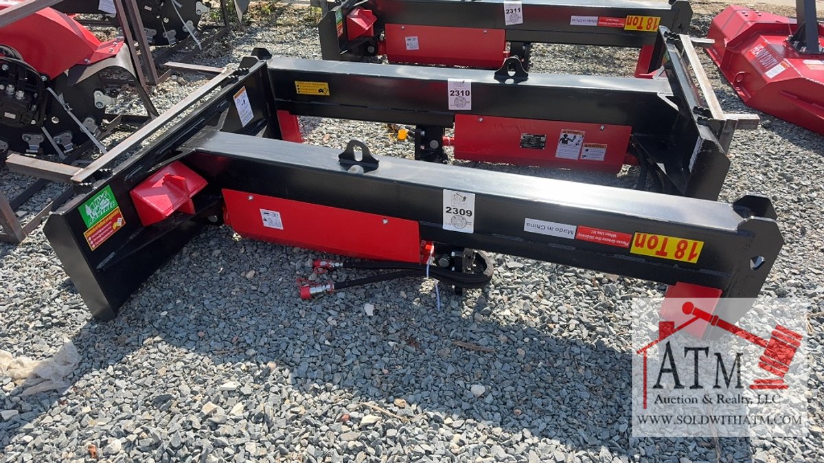 NEW Raytree Log Splitter - Skidsteer Attachment