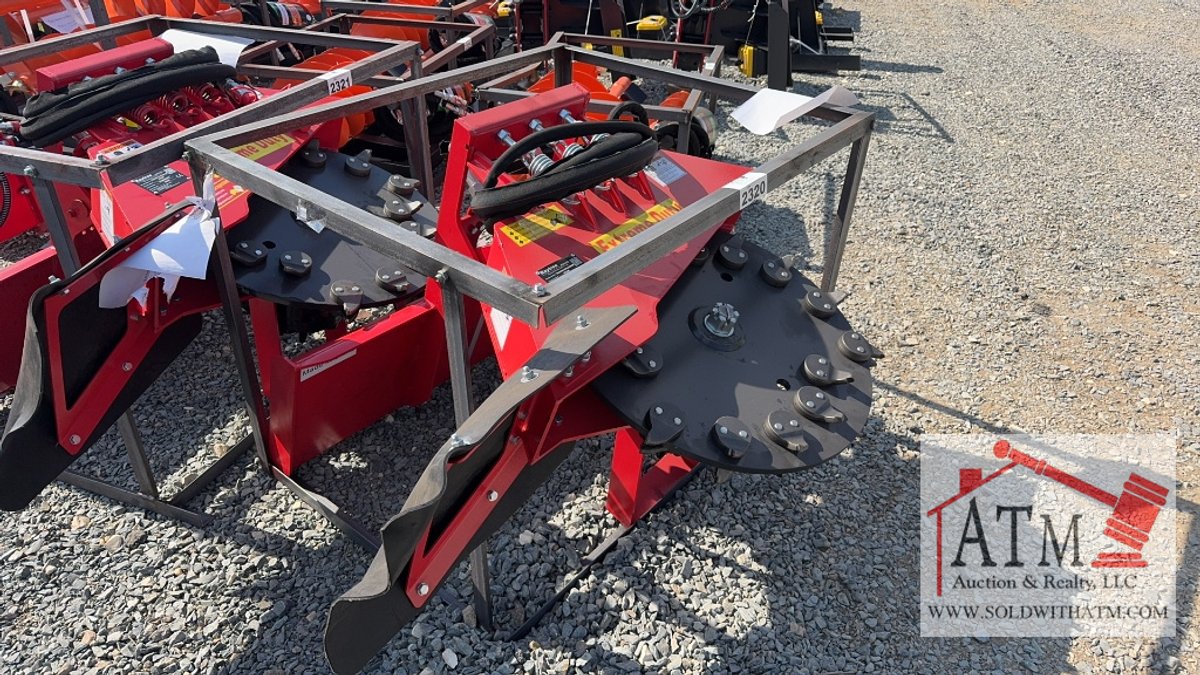 NEW Raytree Transverse Stump Grinder - Skidsteer