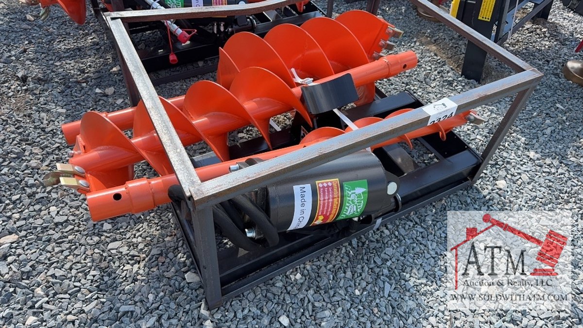 NEW Raytree Auger - Skidsteer Attachment