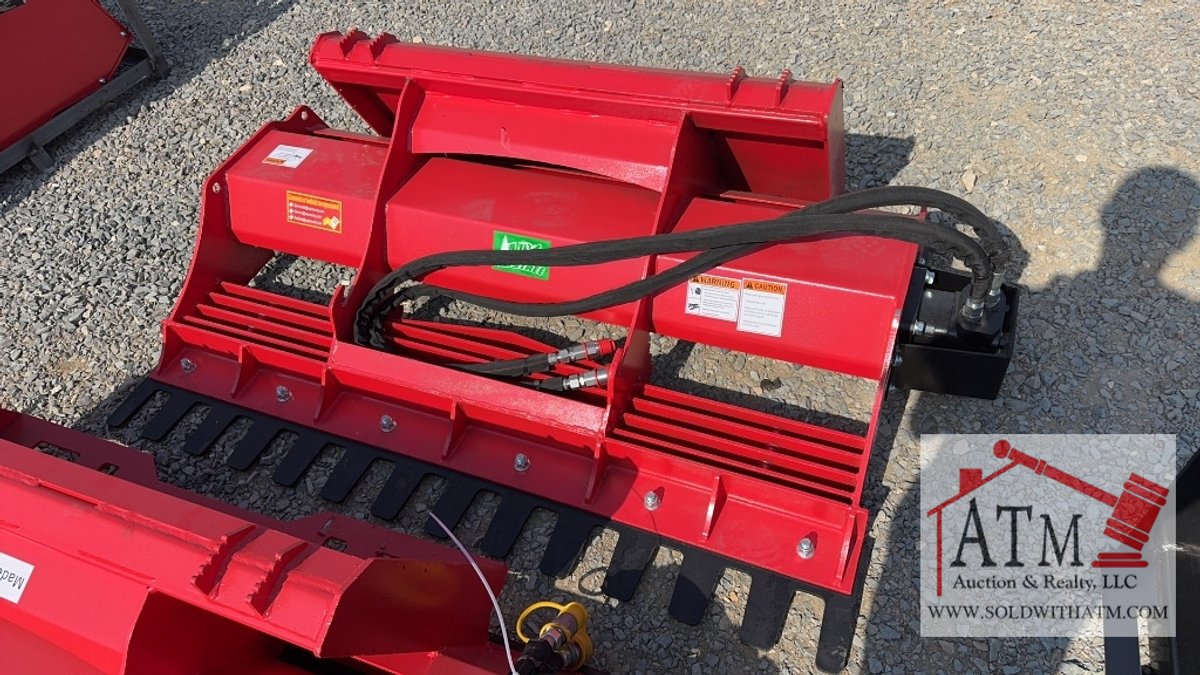 NEW Raytree Power Rake Land Leveler - Skidsteer