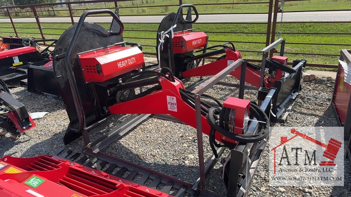 NEW Raytree Articulating Brush Cutter - Skidsteer