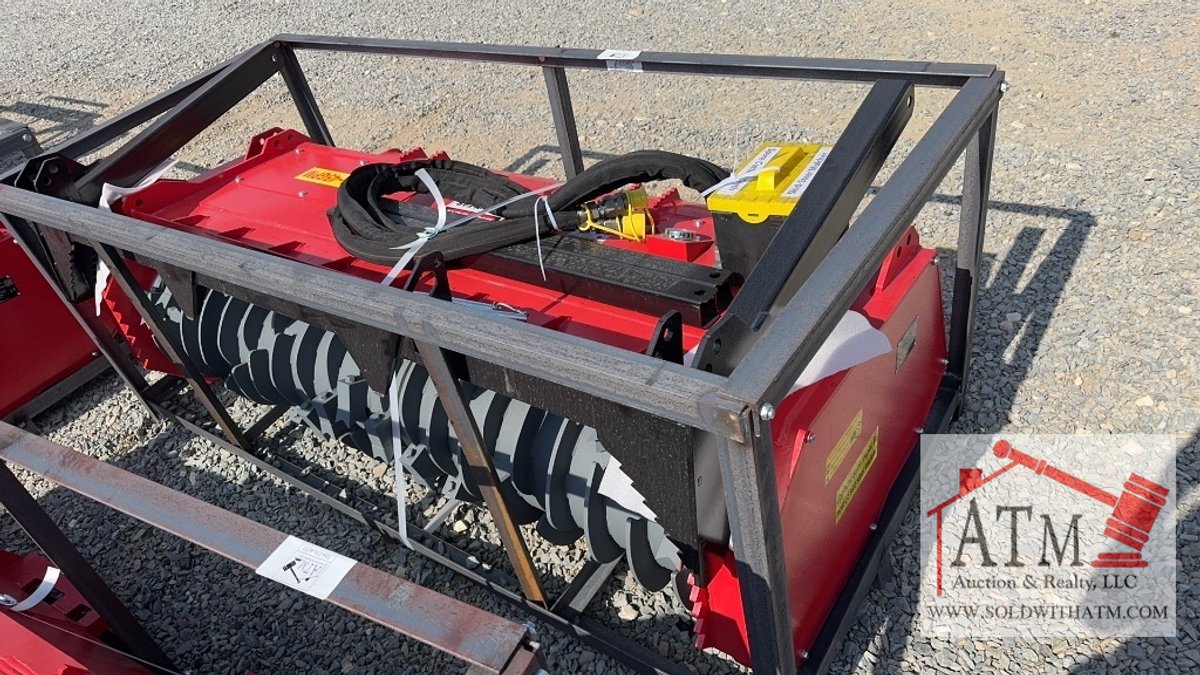 NEW Raytree Drum Mulcher - Skidsteer Attachment