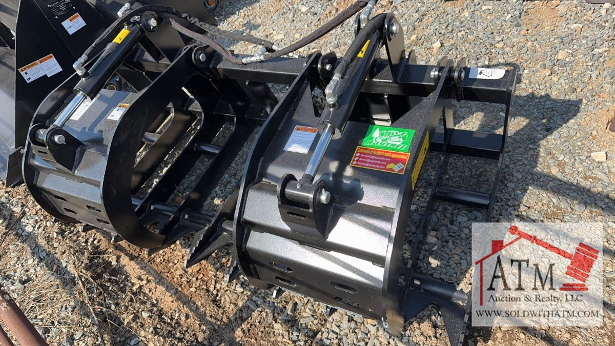 NEW Raytree Brush Grapple - Skidsteer Attach
