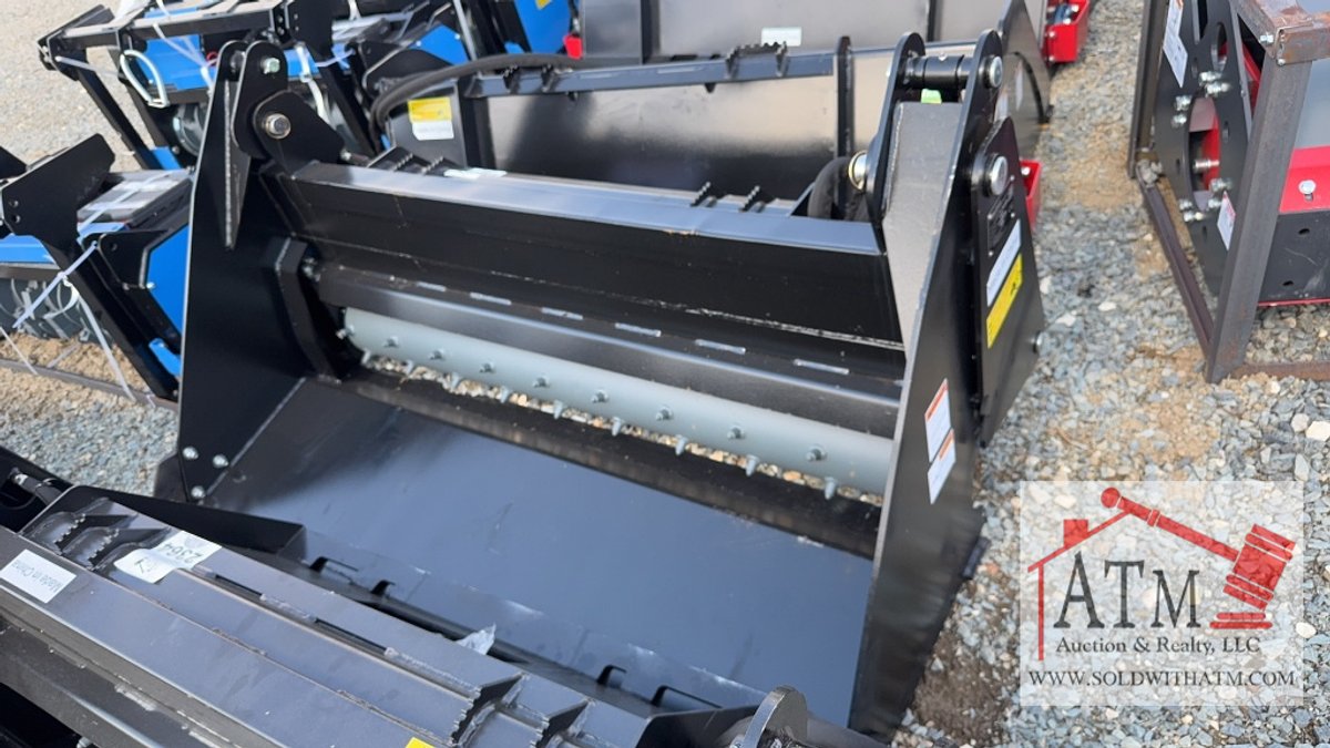 NEW Raytree 6-in-1 Power Rake Bucket - Skidsteer