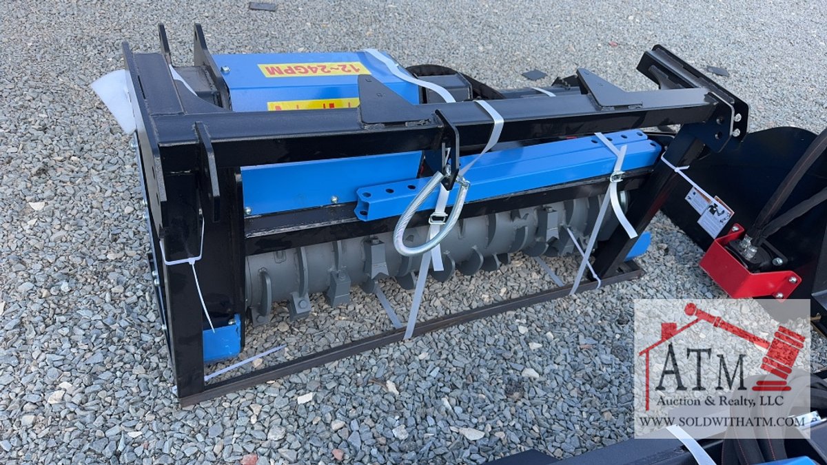 NEW Raytree Drum Mulcher - Skidsteer Attach