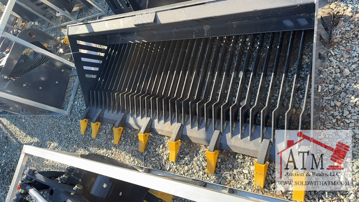 NEW LandHonor 78" Rock Bucket - Skidsteer Attach