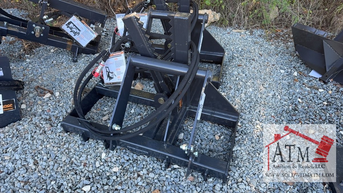 NEW LandHonor Tree Puller - Skidsteer Attachment