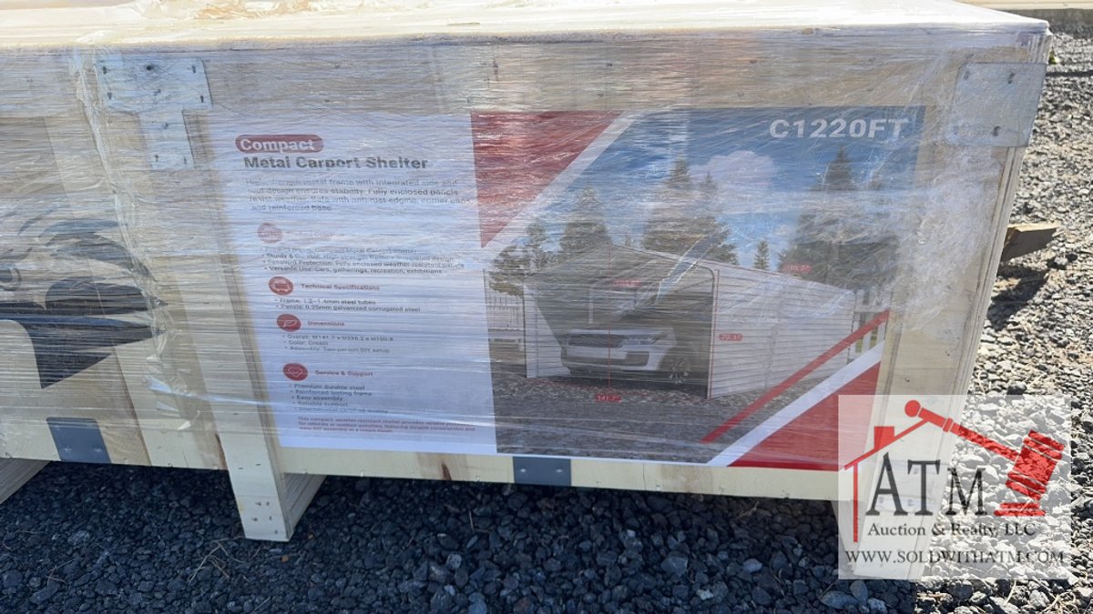 NEW SDLanch 12' x 20' Carport
