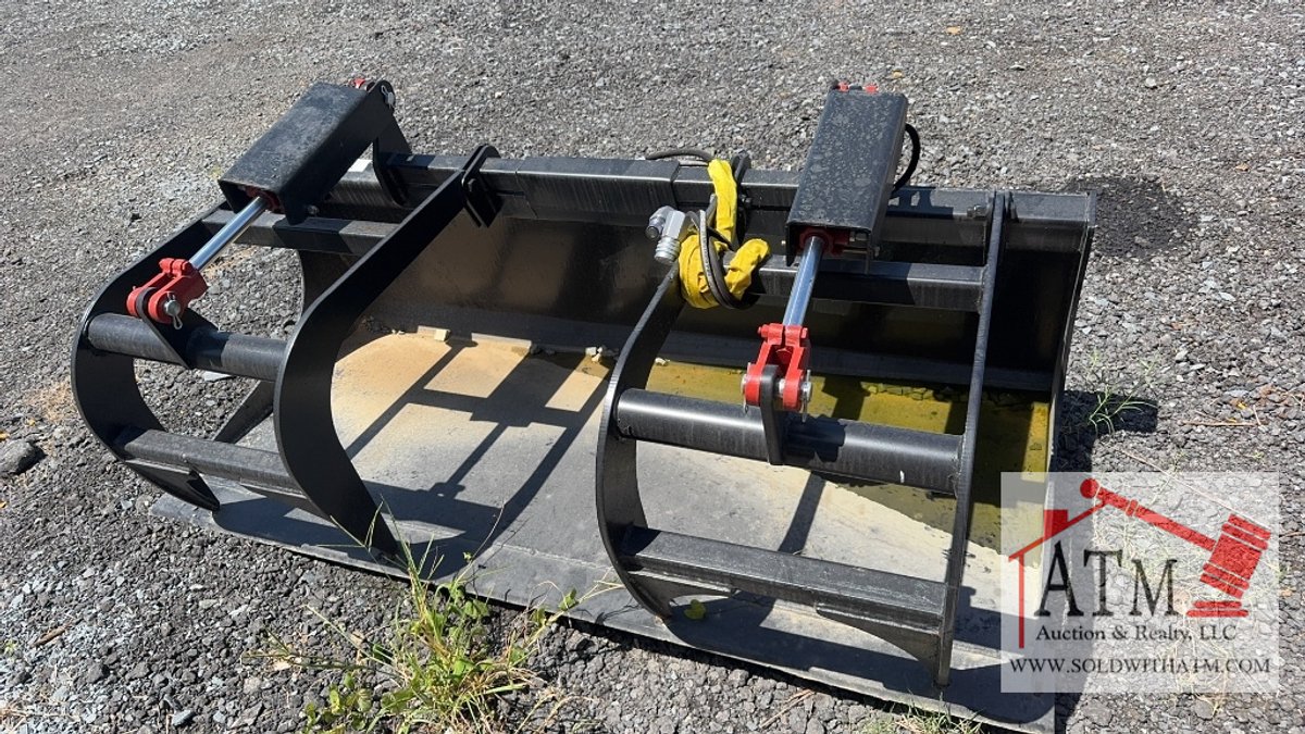 72" Grapple Bucket - Skidsteer Attachment