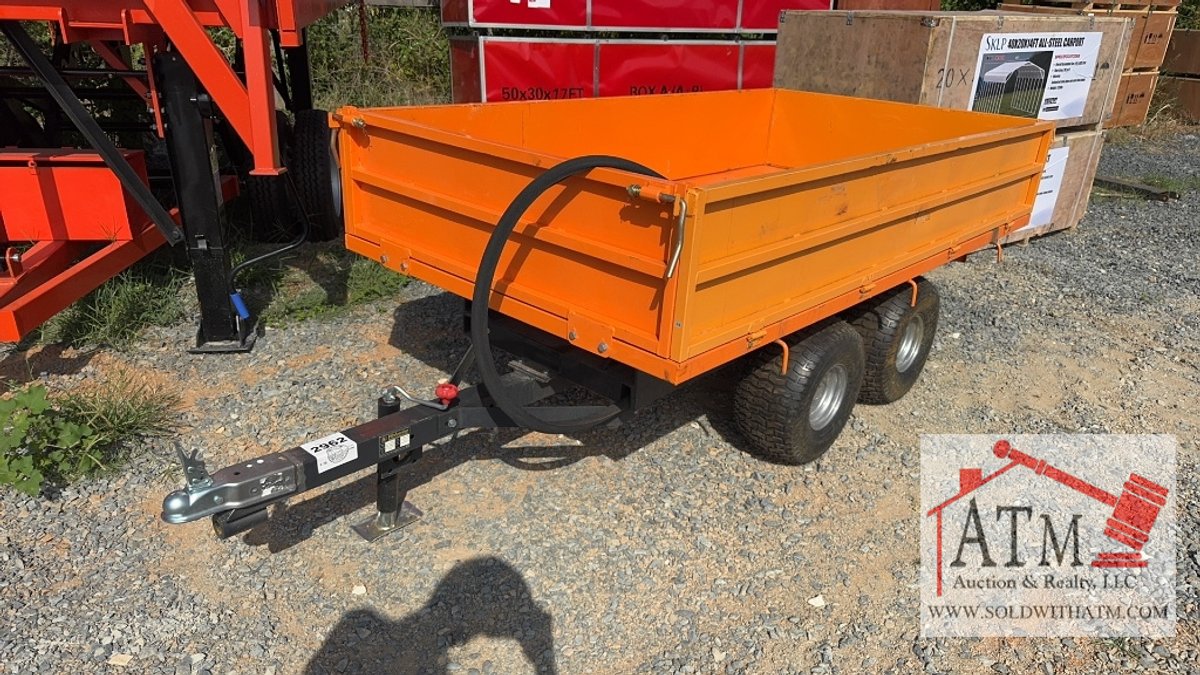 NEW Wolverine T-22-2200G Hydraulic Utility Trailer